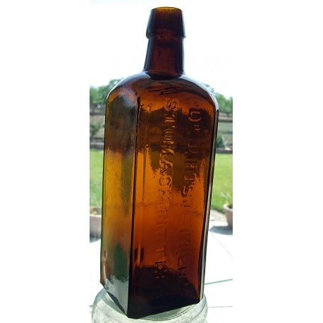 Old Bottle-1870's-Dr. J. Hostetter's Bitters Bottle