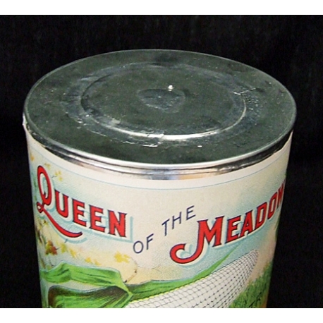 New-Dixie Tinworks-No.2 Tin Can with New Original Olney & Floyd Label