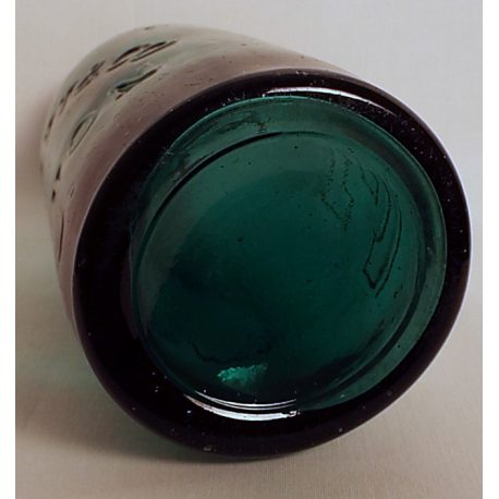 Old Bottle-1870's R. ELLOITT & CO- Trenton, N J-Teal Blob Soda