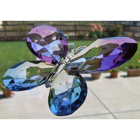 CRYSTAL Expressions by GANZ--5" Colorful Butterfly