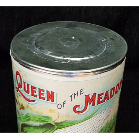 New-Dixie Tinworks-No.3 Tin Can with New Original Olney & Floyd Label